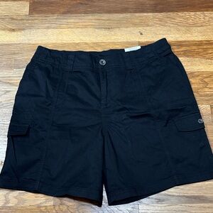 STYLE & Co black cargo style shorts